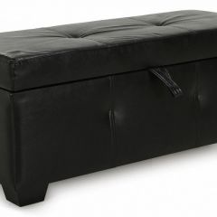 Банкетка-сундук Шерри College Black в Губкинском - gubkinskiy.mebel24.online | фото