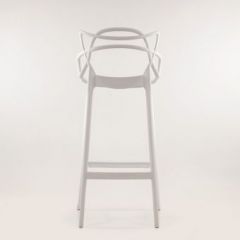 Барный стул Barneo N-235 Masters, белый, design Phillip Stark в Губкинском - gubkinskiy.mebel24.online | фото 4