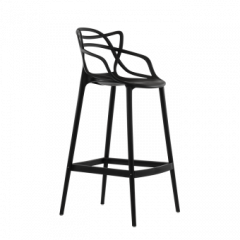 Барный стул Barneo N-235 Masters, черный, design Phillip Stark в Губкинском - gubkinskiy.mebel24.online | фото