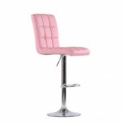 Барный стул Barneo N-48 Kruger нежно-розовый в Губкинском - gubkinskiy.mebel24.online | фото
