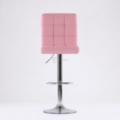 Барный стул Barneo N-48 Kruger нежно-розовый в Губкинском - gubkinskiy.mebel24.online | фото 2