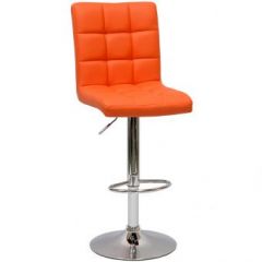 Барный стул Barneo N-48 Kruger оранжевый в Губкинском - gubkinskiy.mebel24.online | фото