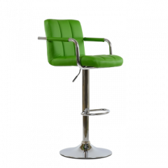 Барный стул Barneo N-69 Kruger Arm Зеленый в Губкинском - gubkinskiy.mebel24.online | фото 1