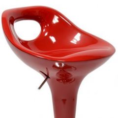 Барный стул Barneo N-7 Malibu красный глянец в Губкинском - gubkinskiy.mebel24.online | фото 3