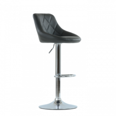 Барный стул Barneo N-83 Comfort (Комфорт) серый в Губкинском - gubkinskiy.mebel24.online | фото