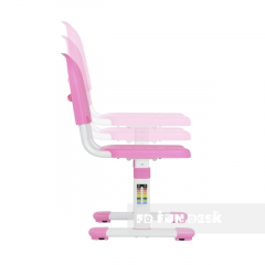 Комплект парта + стул трансформеры Cantare Pink в Губкинском - gubkinskiy.mebel24.online | фото 7