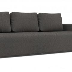 Диван Алиса 4 Bahama STEEL - Teos Dark Brown в Губкинском - gubkinskiy.mebel24.online | фото