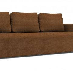 Диван Алиса 4 Shaggy BROWN - Teos Dark Brown в Губкинском - gubkinskiy.mebel24.online | фото