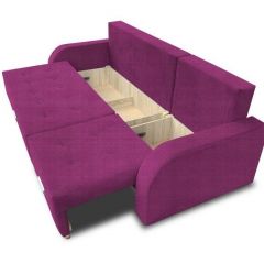 Диван Милан Shaggy Fuchsia в Губкинском - gubkinskiy.mebel24.online | фото 3