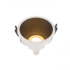 DK3026-WB Встраиваемый светильник, IP 20, 10 Вт, GU5.3, LED, белый/черный, пластик в Губкинском - gubkinskiy.mebel24.online | фото 4