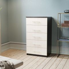 Комод ФАВОРИТ (Венге/Дуб молочный) в Губкинском - gubkinskiy.mebel24.online | фото 2