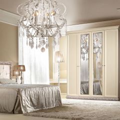 Комод Тиффани штрих-лак/серебро (ТФКМ-1) в Губкинском - gubkinskiy.mebel24.online | фото 2