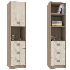 Компьютерный стол СК-01 + Пенал ПСК в Губкинском - gubkinskiy.mebel24.online | фото 3