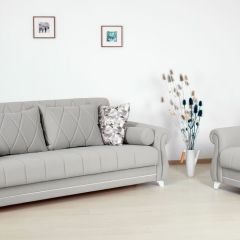 Комплект Роуз ТД 414 диван-кровать + кресло + комплект подушек в Губкинском - gubkinskiy.mebel24.online | фото