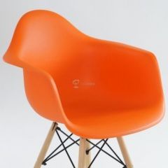 Кресло Barneo N-14 WoodMold оранжевый в Губкинском - gubkinskiy.mebel24.online | фото 4