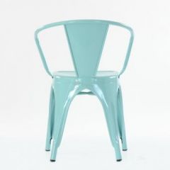 Кресло Barneo N-239 Tolix (RAL6027 бирюзовый) в Губкинском - gubkinskiy.mebel24.online | фото 3