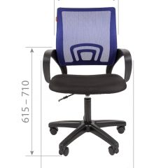 Кресло для оператора CHAIRMAN 696  LT (ткань стандарт 15-21/сетка TW-01) в Губкинском - gubkinskiy.mebel24.online | фото 4