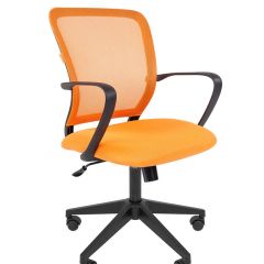 Кресло для оператора CHAIRMAN 698 (ткань/сетка TW - оранжевый) в Губкинском - gubkinskiy.mebel24.online | фото 1