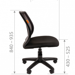 Кресло для оператора CHAIRMAN 699 Б/Л (ткань стандарт/сетка TW-01) в Губкинском - gubkinskiy.mebel24.online | фото 7