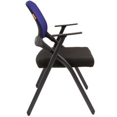 Кресло для посетителей CHAIRMAN NEXX (ткань стандарт черный/сетка DW-61) в Губкинском - gubkinskiy.mebel24.online | фото 3