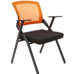 Кресло для посетителей CHAIRMAN NEXX (ткань стандарт черный/сетка DW-66) в Губкинском - gubkinskiy.mebel24.online | фото