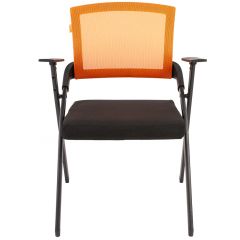 Кресло для посетителей CHAIRMAN NEXX (ткань стандарт черный/сетка DW-66) в Губкинском - gubkinskiy.mebel24.online | фото 2