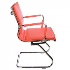Кресло для посетителя Бюрократ CH-993-Low-V/Red красный в Губкинском - gubkinskiy.mebel24.online | фото 2