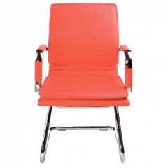 Кресло для посетителя Бюрократ CH-993-Low-V/Red красный в Губкинском - gubkinskiy.mebel24.online | фото 4