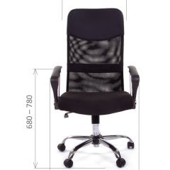 Кресло для руководителя CHAIRMAN 610 N (15-21 черный/сетка черный) в Губкинском - gubkinskiy.mebel24.online | фото 4