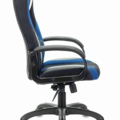 Кресло компьютерное BRABIX PREMIUM "Rapid GM-102" (экокожа/ткань, черное/синее) 532106 в Губкинском - gubkinskiy.mebel24.online | фото 3