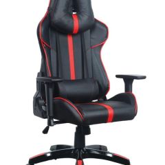 Кресло компьютерное BRABIX "GT Carbon GM-120" (черное/красное) 531931 в Губкинском - gubkinskiy.mebel24.online | фото 1