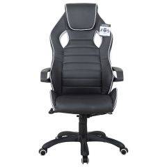 Кресло компьютерное BRABIX Techno Pro GM-003 (экокожа черное/серое, вставки серые) 531814 в Губкинском - gubkinskiy.mebel24.online | фото 5