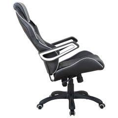 Кресло компьютерное BRABIX Techno Pro GM-003 (экокожа черное/серое, вставки серые) 531814 в Губкинском - gubkinskiy.mebel24.online | фото 6