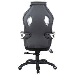 Кресло компьютерное BRABIX Techno Pro GM-003 (экокожа черное/серое, вставки серые) 531814 в Губкинском - gubkinskiy.mebel24.online | фото 8