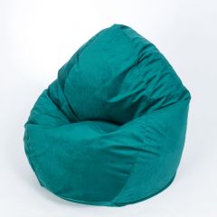 Кресло-мешок Макси (ВЕЛЮР однотонный) 100*h150 в Губкинском - gubkinskiy.mebel24.online | фото 15
