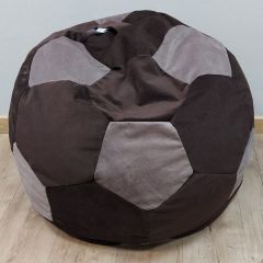 Кресло-мешок Мяч M (Vital Chocolate-Vital Java) в Губкинском - gubkinskiy.mebel24.online | фото 1