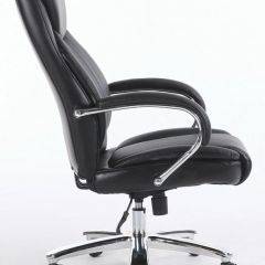Кресло офисное BRABIX "Advance EX-575" (хром/экокожа/черное) 531825 в Губкинском - gubkinskiy.mebel24.online | фото 3
