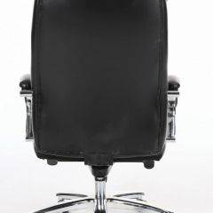 Кресло офисное BRABIX "Direct EX-580" (хром/рециклированная кожа/черное) 531824 в Губкинском - gubkinskiy.mebel24.online | фото 4