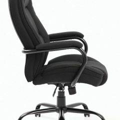 Кресло офисное BRABIX "Heavy Duty HD-002" (ткань/черное) 531830 в Губкинском - gubkinskiy.mebel24.online | фото 1