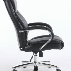 Кресло офисное BRABIX PREMIUM "Advance EX-575" (хром, экокожа, черное) 531825 в Губкинском - gubkinskiy.mebel24.online | фото 3