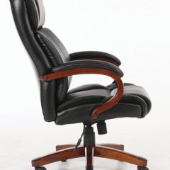 Кресло офисное BRABIX PREMIUM "Magnum EX-701" (дерево, рециклированная кожа, черное) 531827 в Губкинском - gubkinskiy.mebel24.online | фото 3