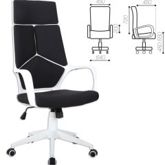 Кресло офисное BRABIX PREMIUM "Prime EX-515" (пластик белый, ткань, черное) 531812 в Губкинском - gubkinskiy.mebel24.online | фото 2