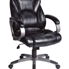 Кресло офисное BRABIX "Eldorado EX-504", экокожа, черное, 530874 в Губкинском - gubkinskiy.mebel24.online | фото 1