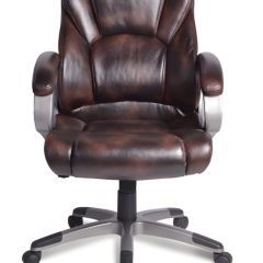 Кресло офисное BRABIX "Eldorado EX-504" (коричневое) 530875 в Губкинском - gubkinskiy.mebel24.online | фото 4