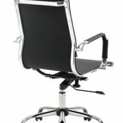 Кресло офисное BRABIX "Energy EX-509" (экокожа, хром, черное) 530862 в Губкинском - gubkinskiy.mebel24.online | фото 4