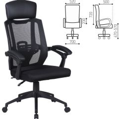 Кресло офисное BRABIX "Nexus ER-401" (черное) 531835 в Губкинском - gubkinskiy.mebel24.online | фото 2