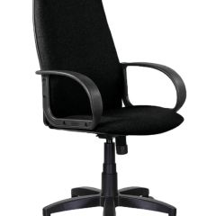 Кресло офисное BRABIX "Praktik EX-279" (ткань/кожзам, черное) 532017 в Губкинском - gubkinskiy.mebel24.online | фото