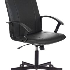 Кресло офисное BRABIX "Simple EX-521" (экокожа, черное) 532103 в Губкинском - gubkinskiy.mebel24.online | фото