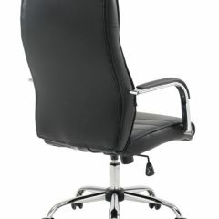 Кресло офисное BRABIX "Stark EX-547" (экокожа, хром, черное) 531948 в Губкинском - gubkinskiy.mebel24.online | фото 4