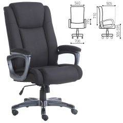 Кресло офисное BRABIX "Solid HD-005" (ткань/черное) 531822 в Губкинском - gubkinskiy.mebel24.online | фото 1